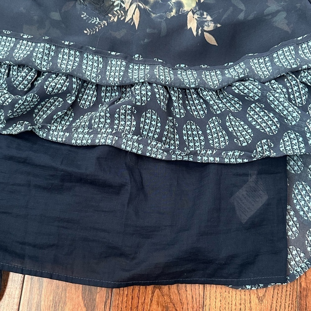 Free People Boho Mixed Floral Print Dress - Picture 9 of 9